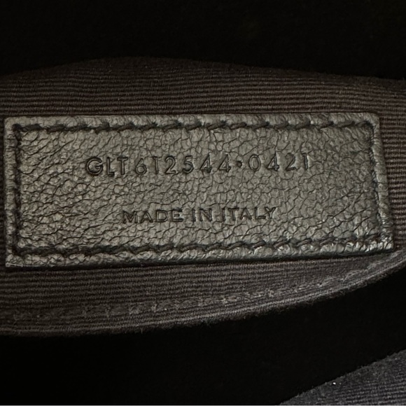 SAINT LAURENT Lou Matelasse Monogram YSL Calf Crossbody Bag - Picture 11 of 15